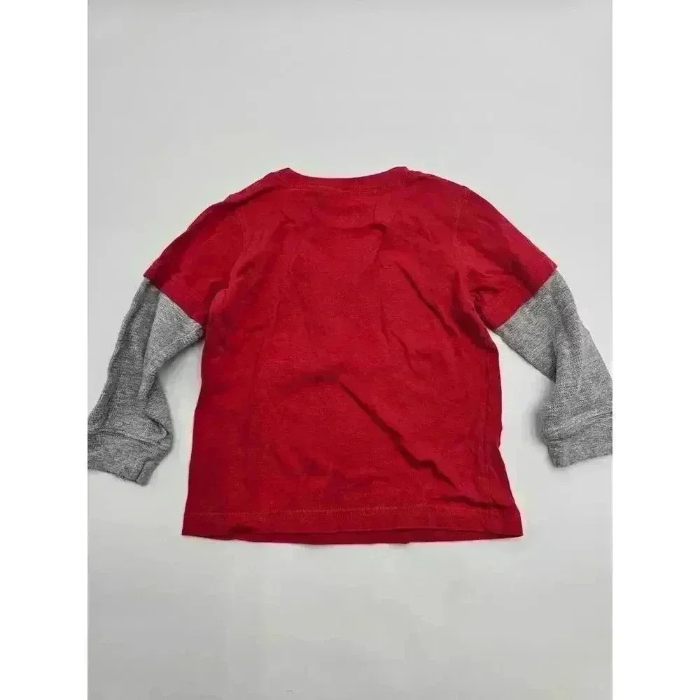 3 Carter's, Old Navy, Disney Boy's  24M/2T Holiday Christmas Long Sleeve Shirts
